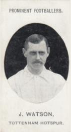 1907 Taddy & Co. Prominent Footballers, Series 1 #NNO John Watson Front