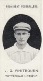 1907 Taddy & Co. Prominent Footballers, Series 1 #NNO John Whitbourn Front