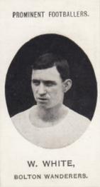 1907 Taddy & Co. Prominent Footballers, Series 1 #NNO Wattie White Front