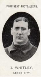 1907 Taddy & Co. Prominent Footballers, Series 1 #NNO Jack Whitley Front