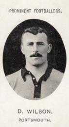 1907 Taddy & Co. Prominent Footballers, Series 1 #NNO David Wilson Front