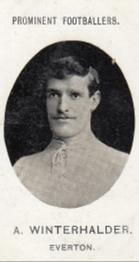1907 Taddy & Co. Prominent Footballers, Series 1 #NNO Arthur Winterhalder Front