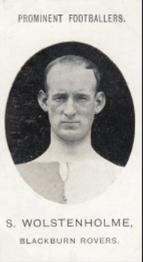 1907 Taddy & Co. Prominent Footballers, Series 1 #NNO Sam Wolstenholme Front