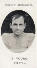 1907 Taddy & Co. Prominent Footballers, Series 1 #NNO Alex Young Front