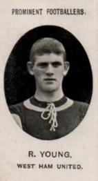 1907 Taddy & Co. Prominent Footballers, Series 1 #NNO Robert Young Front