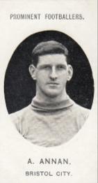1907 Taddy & Co. Prominent Footballers, Series 1 #NNO Archie Annan Front