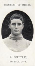 1907 Taddy & Co. Prominent Footballers, Series 1 #NNO Joe Cottle Front