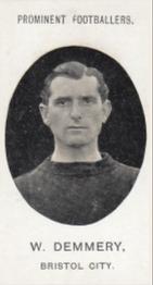 1907 Taddy & Co. Prominent Footballers, Series 1 #NNO Bill Demmery Front