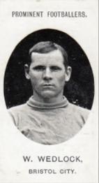 1907 Taddy & Co. Prominent Footballers, Series 1 #NNO Billy Wedlock Front