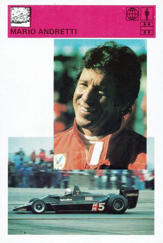 1980-81 Svijet Sporta #123 Mario Andretti Front