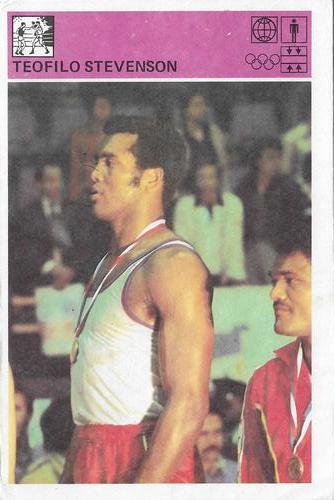1980-81 Svijet Sporta #248 Teofilo Stevenson Front
