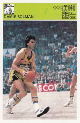 1980-81 Svijet Sporta #NNO Damir Šolman Front
