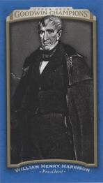 2017 Upper Deck Goodwin Champions - Royal Blue Minis #9 William Henry Harrison Front
