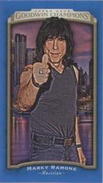 2017 Upper Deck Goodwin Champions - Royal Blue Minis #48 Marky Ramone Front