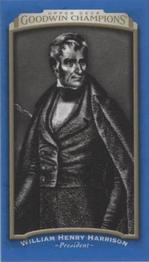2017 Upper Deck Goodwin Champions - Royal Blue Minis #59 William Henry Harrison Front