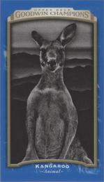 2017 Upper Deck Goodwin Champions - Royal Blue Minis #115 Kangaroo Front