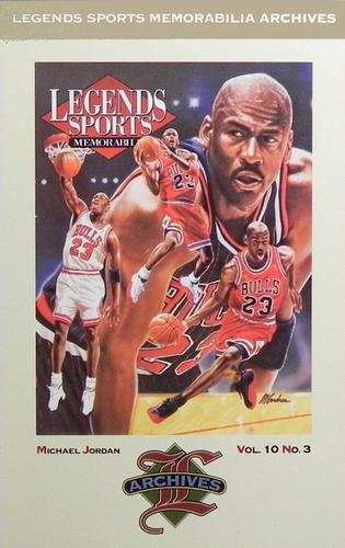 2002 Legends Sports Memorabilia Archives Postcards #NNO Michael Jordan Front
