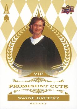 2022 Upper Deck National VIP Prominent Cuts #VIP-2 Wayne Gretzky Front