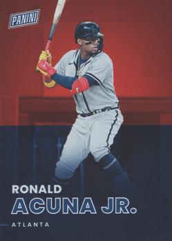 2022 Panini National Convention Silver Packs - Red #43 Ronald Acuna Jr. Front