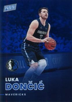 2022 Panini National Convention Silver Packs - Blue #21 Luka Doncic Front