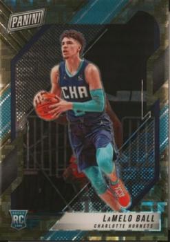 2022 Panini National Convention VIP Gold Pack - Rookies Green Camo #RC10 LaMelo Ball Front