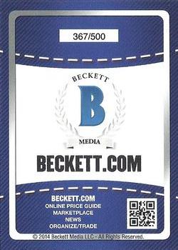 2014 Beckett National Convention Cover Promos #NNO Wayne Gretzky Back