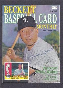 2014 Beckett National Convention Cover Promos #NNO Mickey Mantle Front
