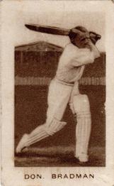 1934 MacRobertson's Australian Sporting Series Champions #47 Donald Bradman Front