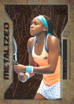 2021 SkyBox Metal Universe Champions - Copper #108 Coco Gauff Front