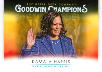 2021 Upper Deck Goodwin Champions - Blank Back #NNO Kamala Harris Front
