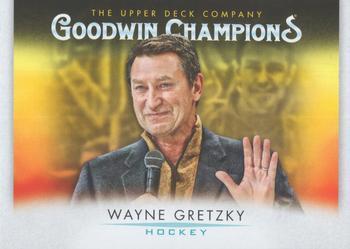 2021 Upper Deck Goodwin Champions - Blank Back #NNO Wayne Gretzky Front