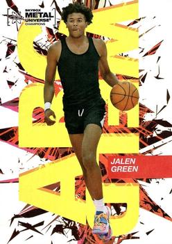 2021 SkyBox Metal Universe Champions - Arc Weld #AW-2 Jalen Green Front