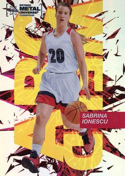2021 SkyBox Metal Universe Champions - Arc Weld #AW-4 Sabrina Ionescu Front