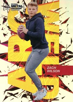 2021 SkyBox Metal Universe Champions - Arc Weld #AW-14 Zach Wilson Front