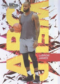 2021 SkyBox Metal Universe Champions - Arc Weld #AW-20 LeBron James Front