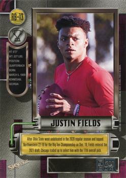 2021 SkyBox Metal Universe Champions - 1997-98 Retro #RB-13 Justin Fields Back