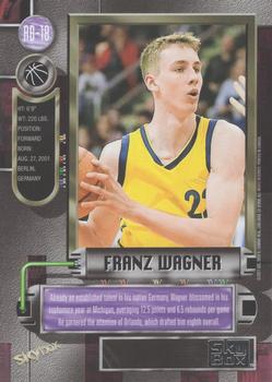 2021 SkyBox Metal Universe Champions - 1997-98 Retro #RB-18 Franz Wagner Back