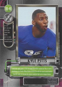 2021 SkyBox Metal Universe Champions - 1997-98 Retro #RB-48 Kyle Pitts Back