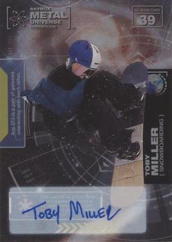 2021 SkyBox Metal Universe Champions - Base Silver Autographs #39 Toby Miller Front