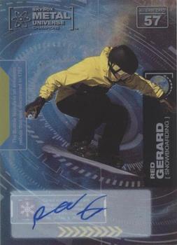 2021 SkyBox Metal Universe Champions - Base Silver Autographs #57 Red Gerard Front