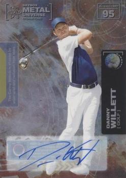 2021 SkyBox Metal Universe Champions - Base Silver Autographs #95 Danny Willett Front