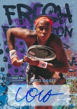 2021 SkyBox Metal Universe Champions - Fresh Foundation Silver Autographs #FF8 Coco Gauff Front