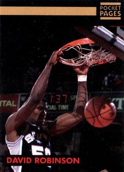1992-94 Pocket Pages Cards #22 David Robinson Front