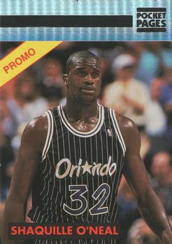 1992-94 Pocket Pages Cards - Free Samples #44 Shaquille O'Neal Front