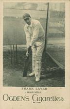 1899 Ogdens Cricketers And Sportsmen #NNO Frank Laver Front