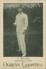 1899 Ogdens Cricketers And Sportsmen #NNO Charles McLeod Front