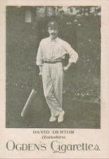 2001 The Nostalgia Classic Collection 1899 Ogdens Cricketers And Sportsmen (Reprint) #NNO David Denton Front