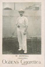2001 The Nostalgia Classic Collection 1899 Ogdens Cricketers And Sportsmen (Reprint) #NNO William Howell Front
