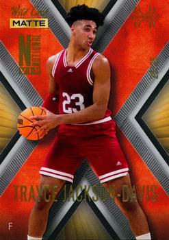 2022 Wild Card National Convention VIP Packs - X-Plode Basketball Gold Background Orange X #MXPN-21 Trayce Jackson-Davis Front