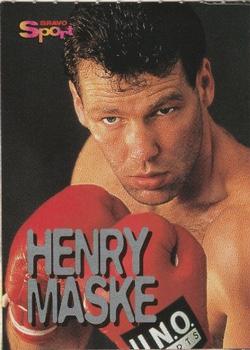 1995 Bravo Sport Magazine 'Champion Cards' #NNO Henry Maske Front